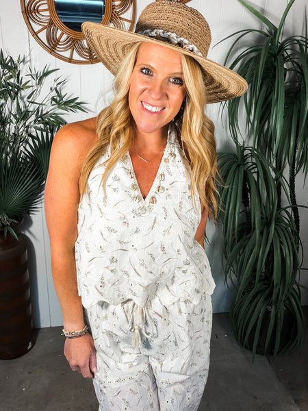 Garden Seashell Halter