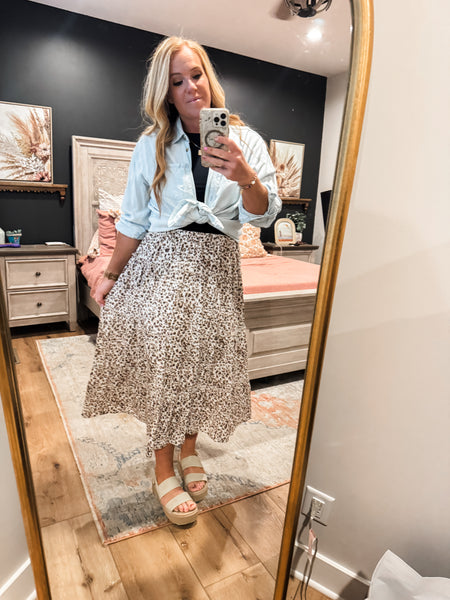 Cheetah Skirt