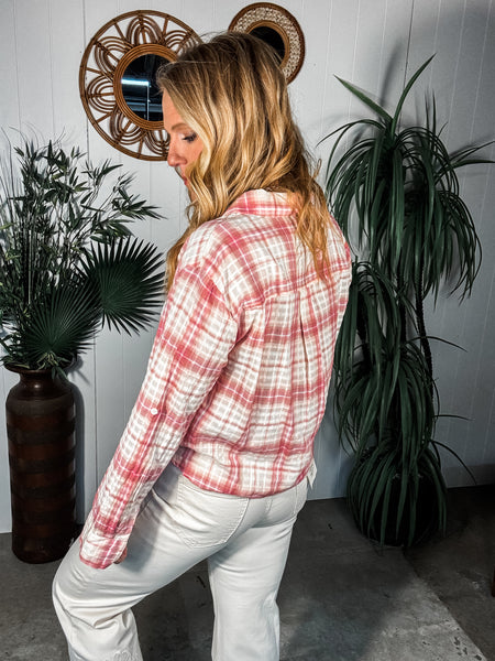 Candy Plaid Top