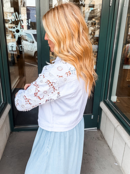Flower Embroidery Jacket