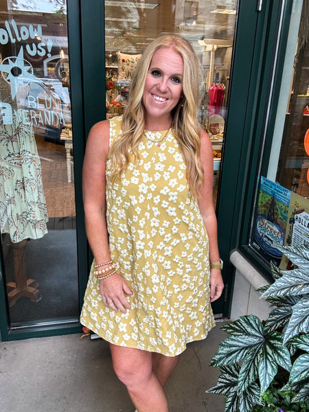 Flower Swing Dress