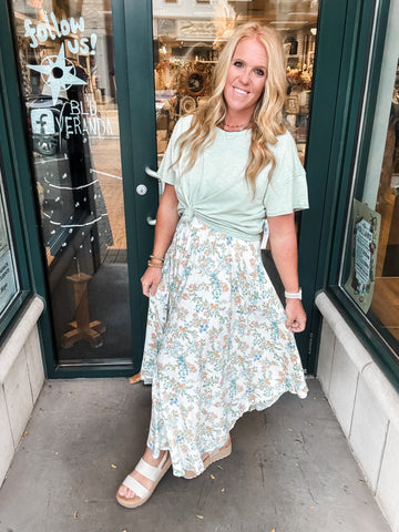 Marnie Naomi Floral Skirt