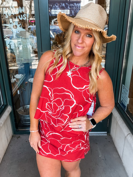 Athena Floral Top