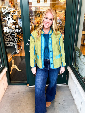 Colorful Corduroy Jacket