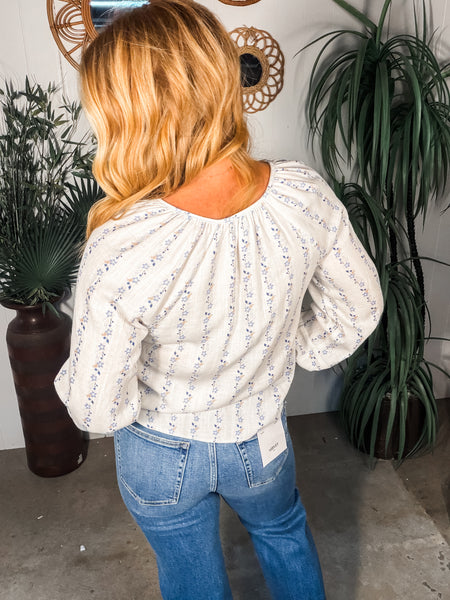 Printed Boho Blouse