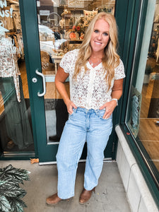 High Rise Barrel Jean