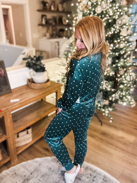 Dotted Let's Get Toasty Bottom