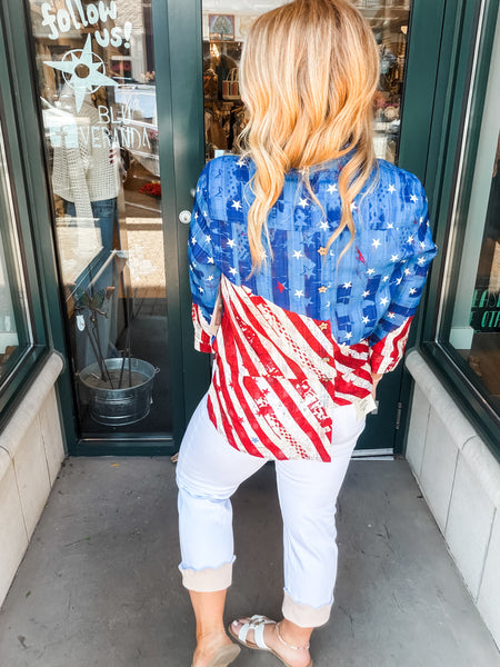 America Proud Button Up