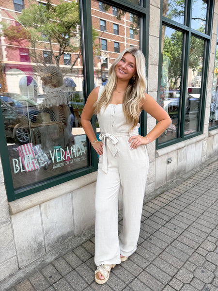 Linen Chloe Jumpsuit