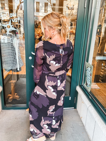 Midnight Bloom Dress