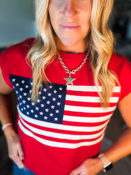 Stars and Stripes SS Sweater