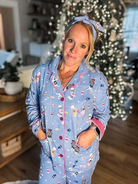 Baked Woof Love Flannel Set