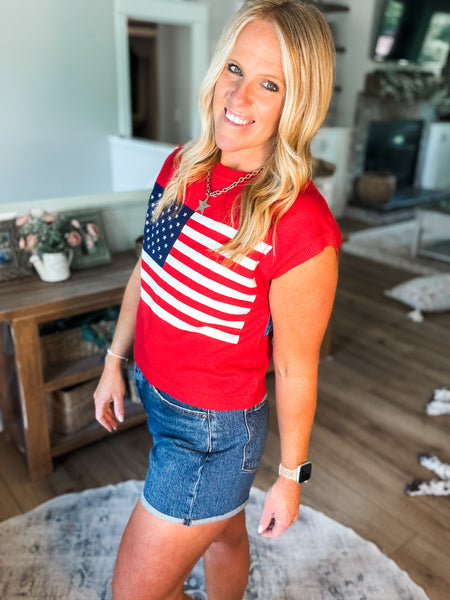 Stars and Stripes SS Sweater