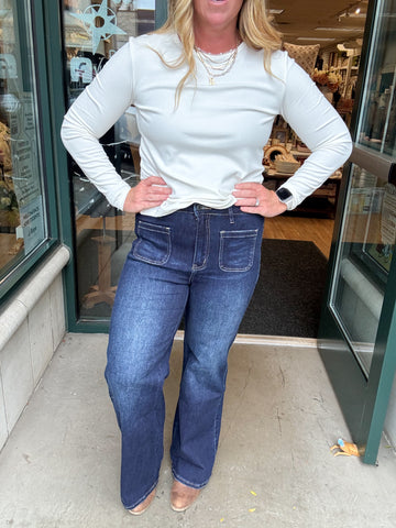Two Pocket Flare Jean