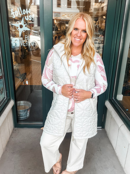Long Puffer Vest