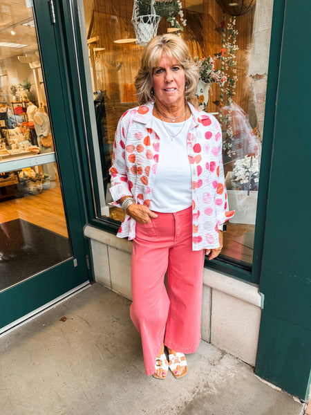 Dots Button Front Top