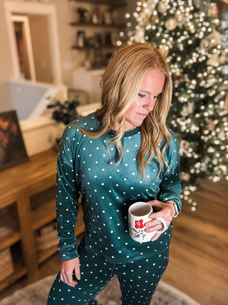 Dotted Let's get Toasty Top