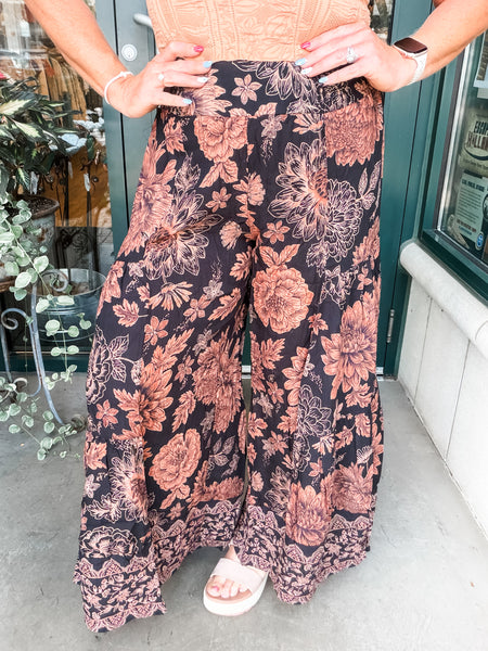 Antique Floral Pant
