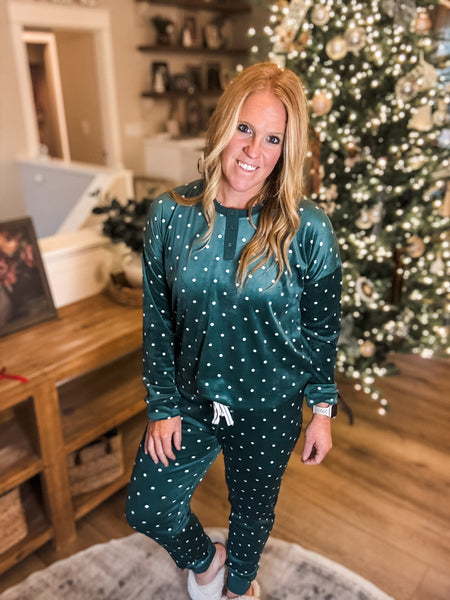 Dotted Let's get Toasty Top