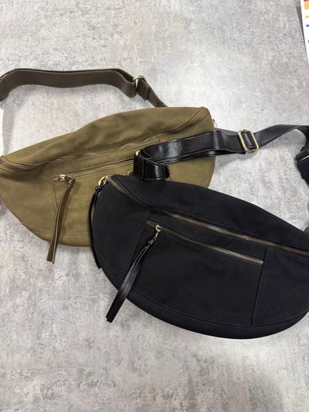 Nina Faux Suede Sling