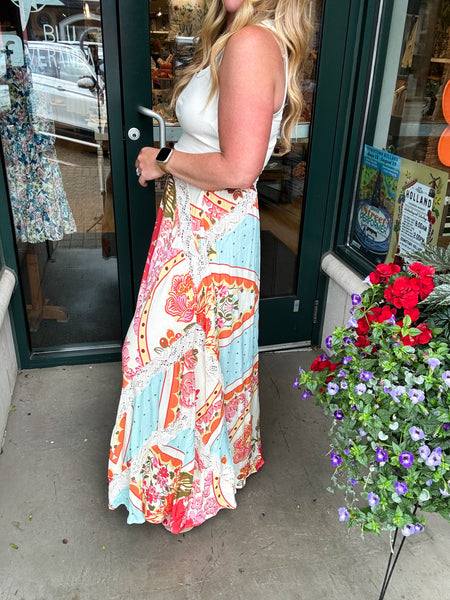 Kelsi Printed Skirt