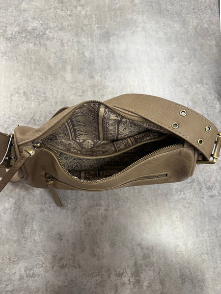 Morgan Buckle Shoulder Bag