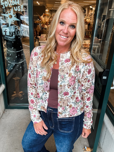 Floral Cardigan