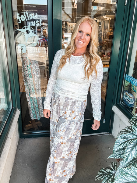 Wild Lace Top