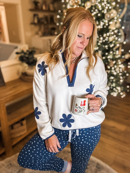 Quarter Zip Cozy Life