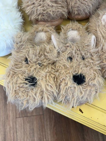 Fluffy Dog Slippers