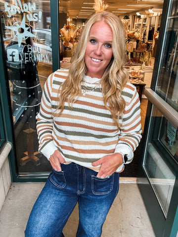 Multi Stripe Sweater