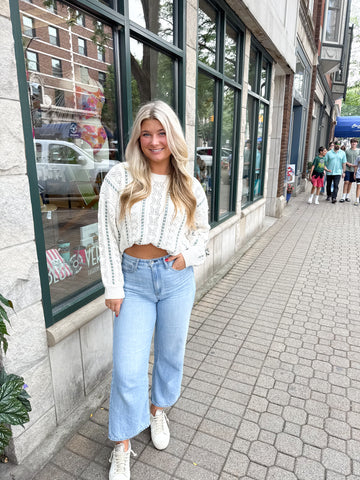 Cozy In Cable Knit Sweater