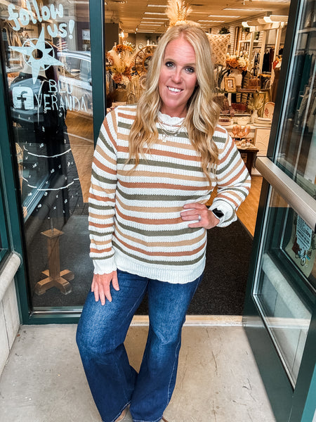 Multi Stripe Sweater