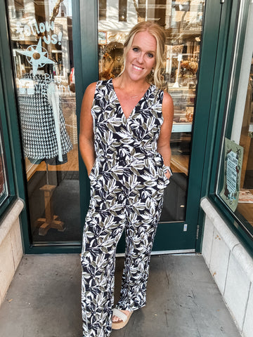 Dusky Flora Jumpsuit