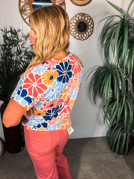 Flower Print S/S
