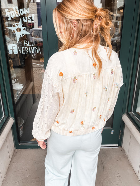 Garden Embroidery Jacket