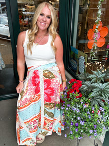 Kelsi Printed Skirt