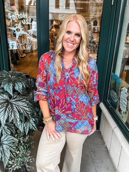 Flouncy Festival Blouse