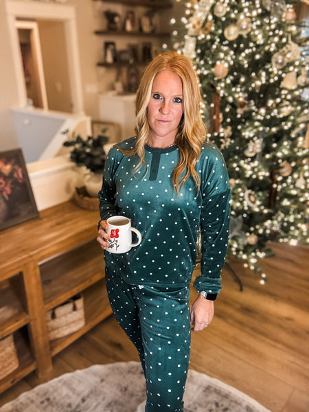 Dotted Let's get Toasty Top