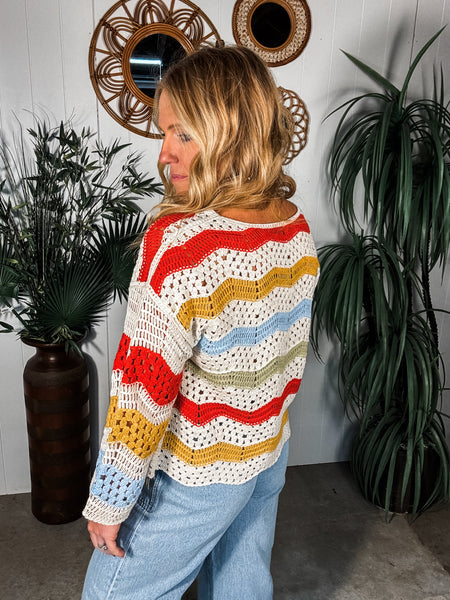 Sunshine Crochet Sweater