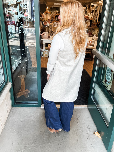 Western Fringe Long Vest