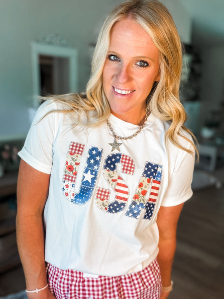 USA Print Tee
