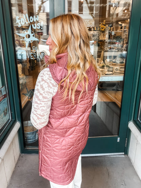 Long Puffer Vest