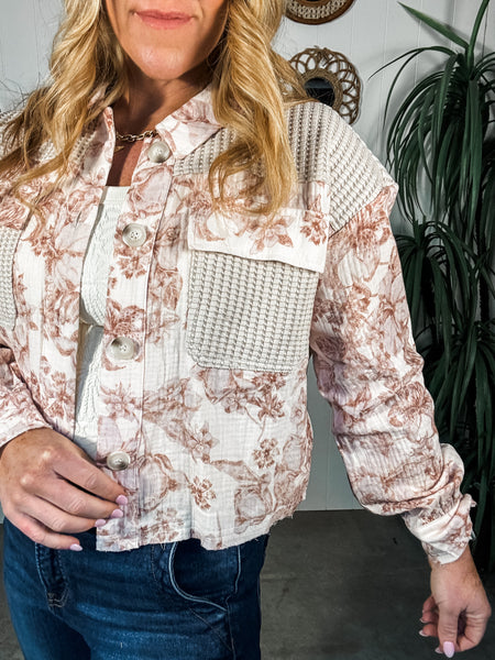 Mixed Media Jacket