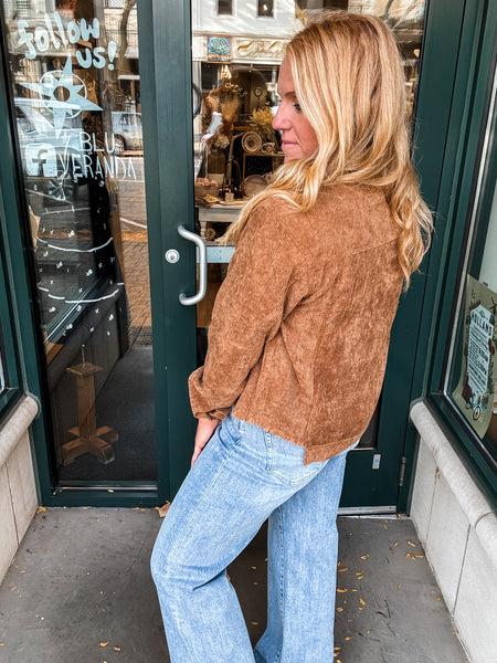 Autumn Girl Corduroy Jacket