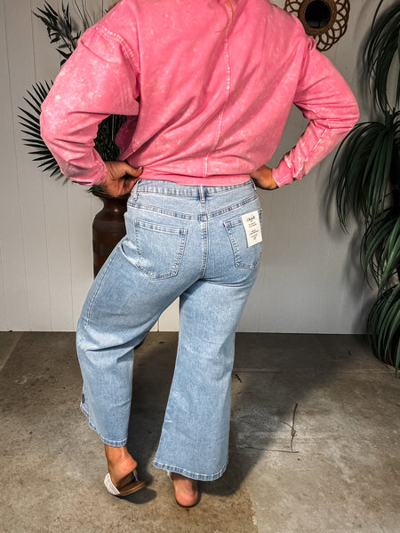 Pixelated Flower Pant