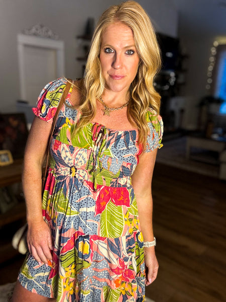 Smocked Bodice Dress