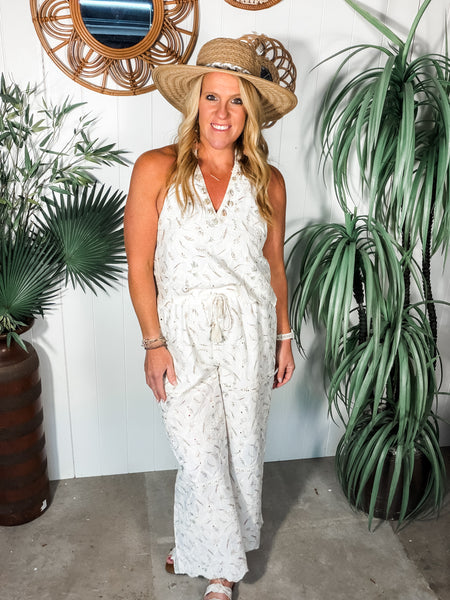 Garden Lace Beach Pant