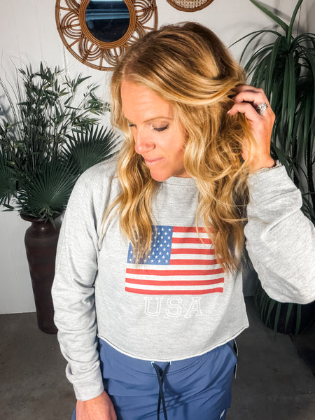 USA Flag Crop