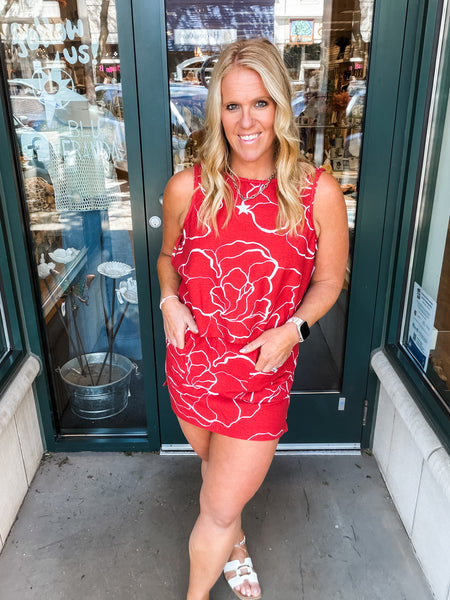 Townes Floral Skort